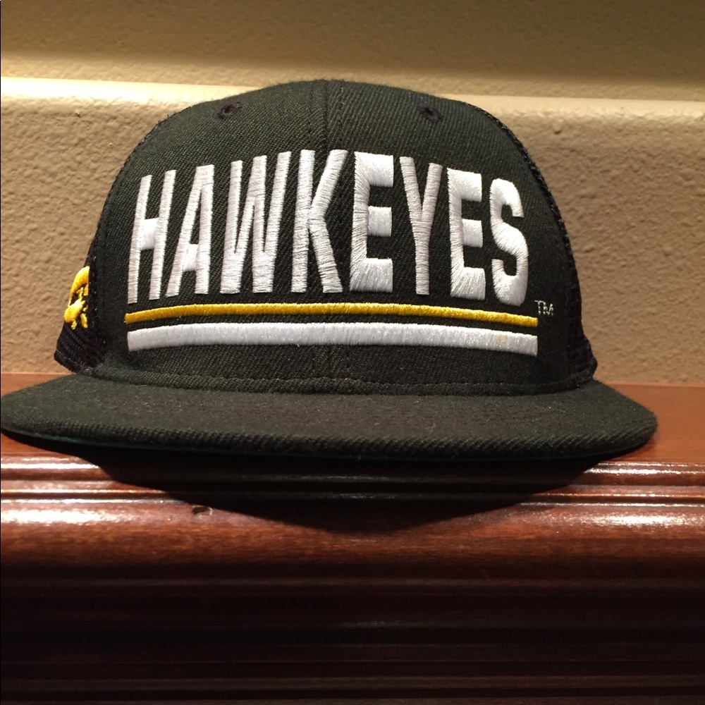 Iowa Hawkeye flat billed hat